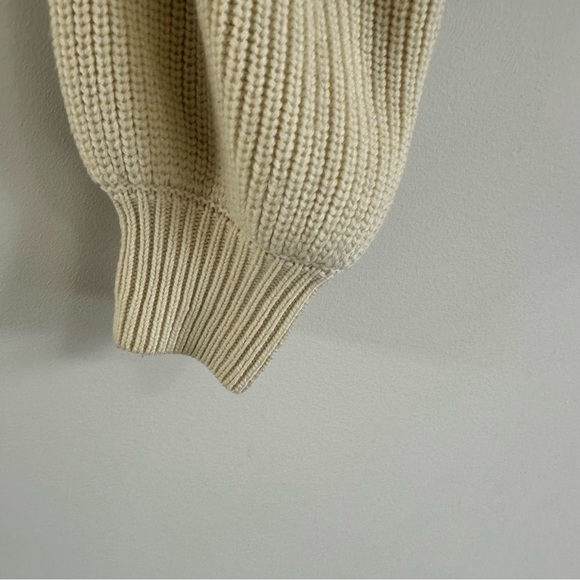 Wilfred Free Unwind Merino Wool Waist Open Cardigan XS Aritzia Butter Yellow - Picture 7 of 12